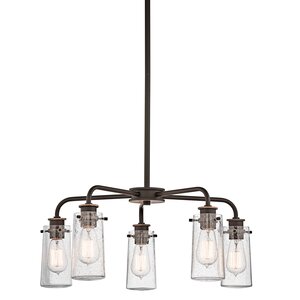 Fruita 5-Light Shaded Chandelier