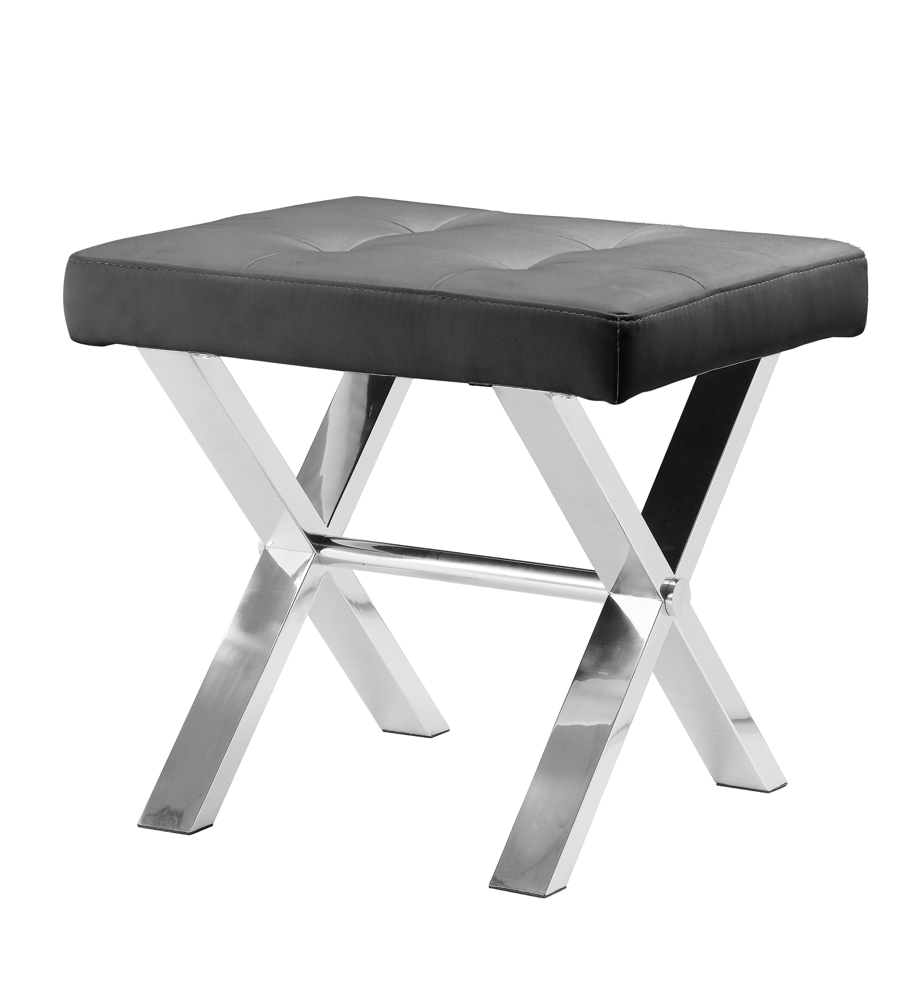 Wade Logan Emiliano Vanity Stool Reviews Wayfair