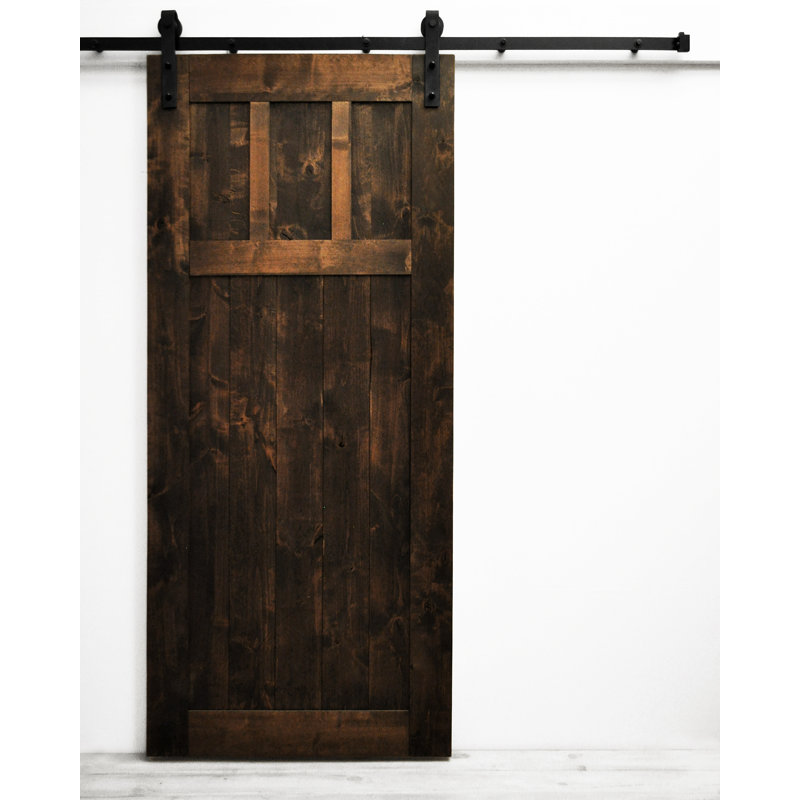 Dogberry Collections Craftsman Solid Wood Room Dividers Knotty Alder Craftsman Solid Wood Room Dividers Knotty Alder Slab Interior Barn Door