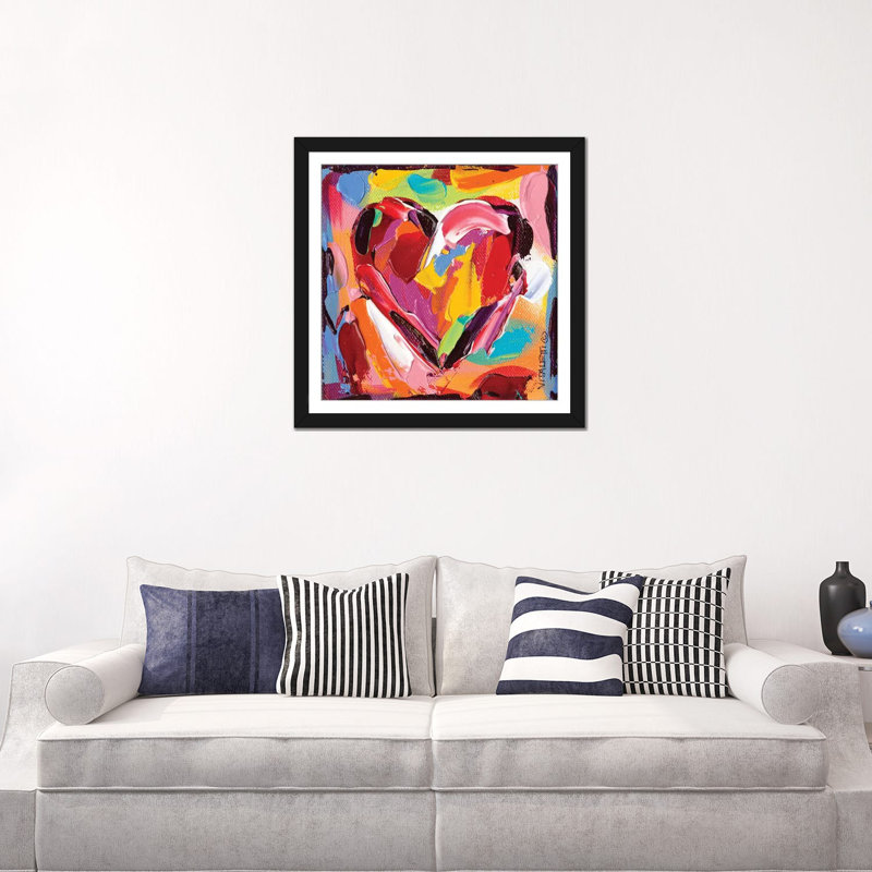 Colorful Expressions I by Carolee Vitaletti - Graphic Art on Canvas