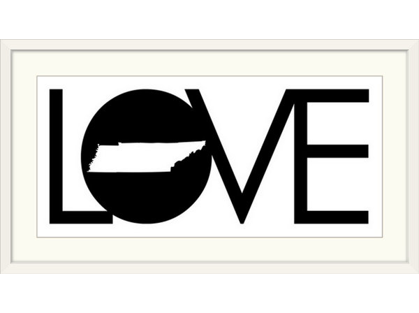 Great Big Canvas Tennessee Love By Kate Lillyson Textual Art