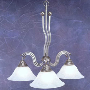 Go to store & view more images Galewood 3-Light Shaded Chandelier by Red Barrel Studio