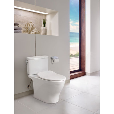 Incomplete Nexus® 1 GPF Elongated Two-Piece Toilet High Efficiency Flush (Seat Included)