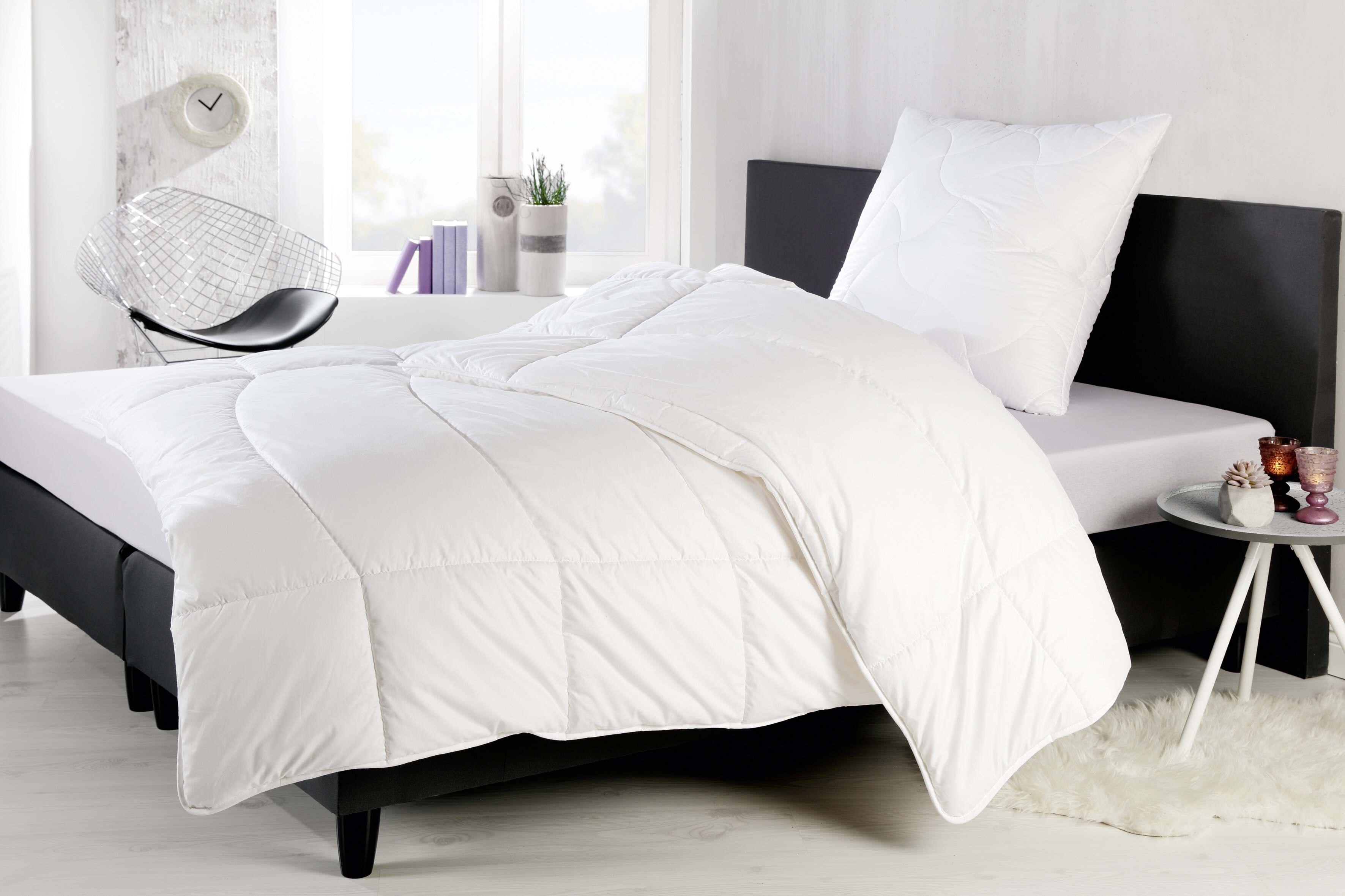 CLIMA Steppdecke Bett Schlafzimmer Decke Baumwolle Polyester 60° 135x200