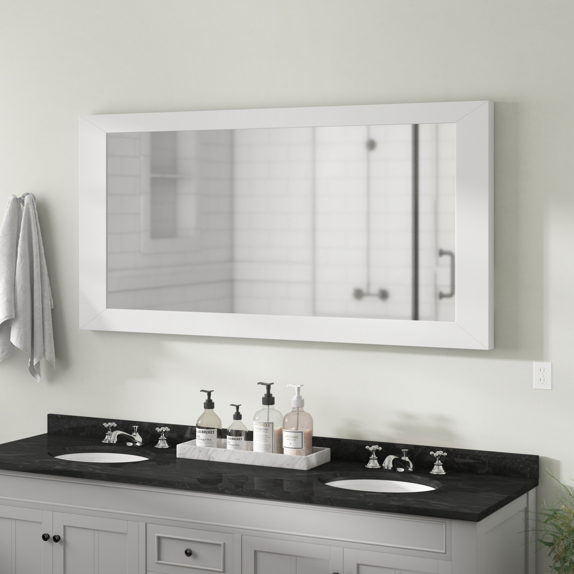 Latitude Run Azaira Bathroom Vanity Mirror Reviews Wayfair