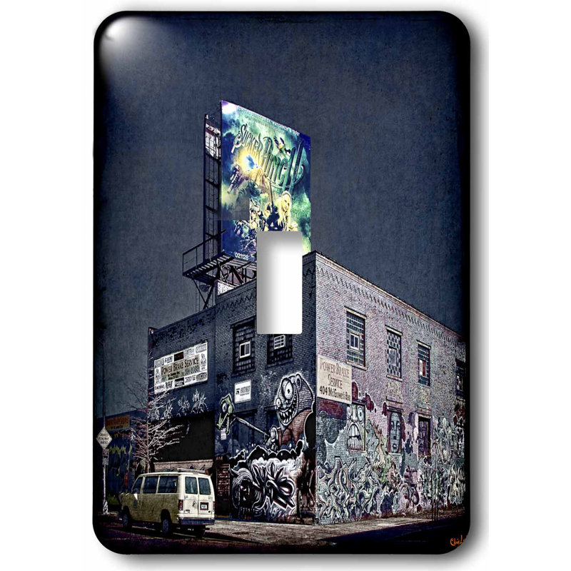 3drose Graffiti Brakes Store Grunge Street 1 Gang Toggle Light Switch Wall Plate Wayfair