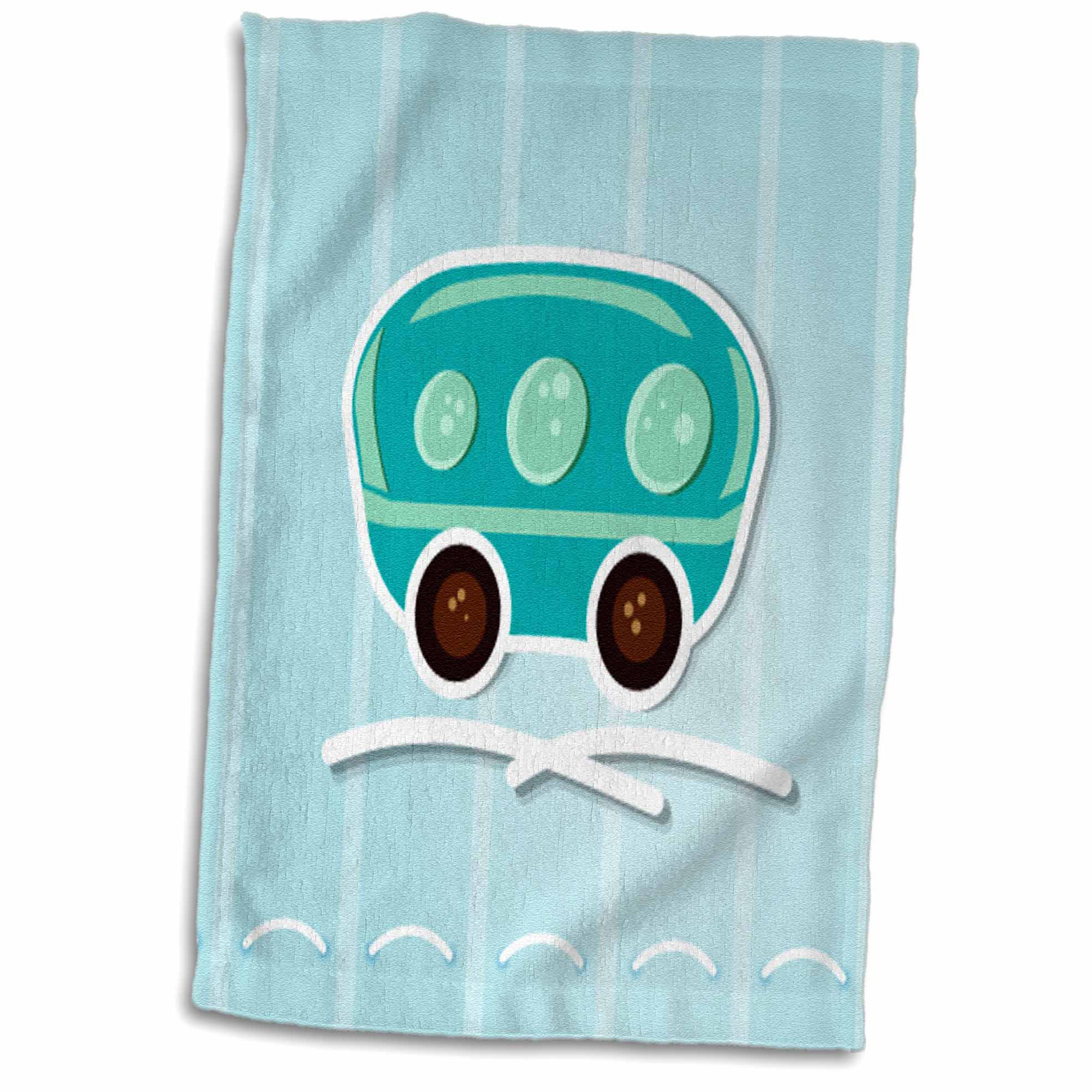 East Urban Home A Cute Camper Illustration Hand Towel Wayfair