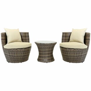 Magnus 2 Seater Rattan Conversation Set By Sol 72 Outdoor