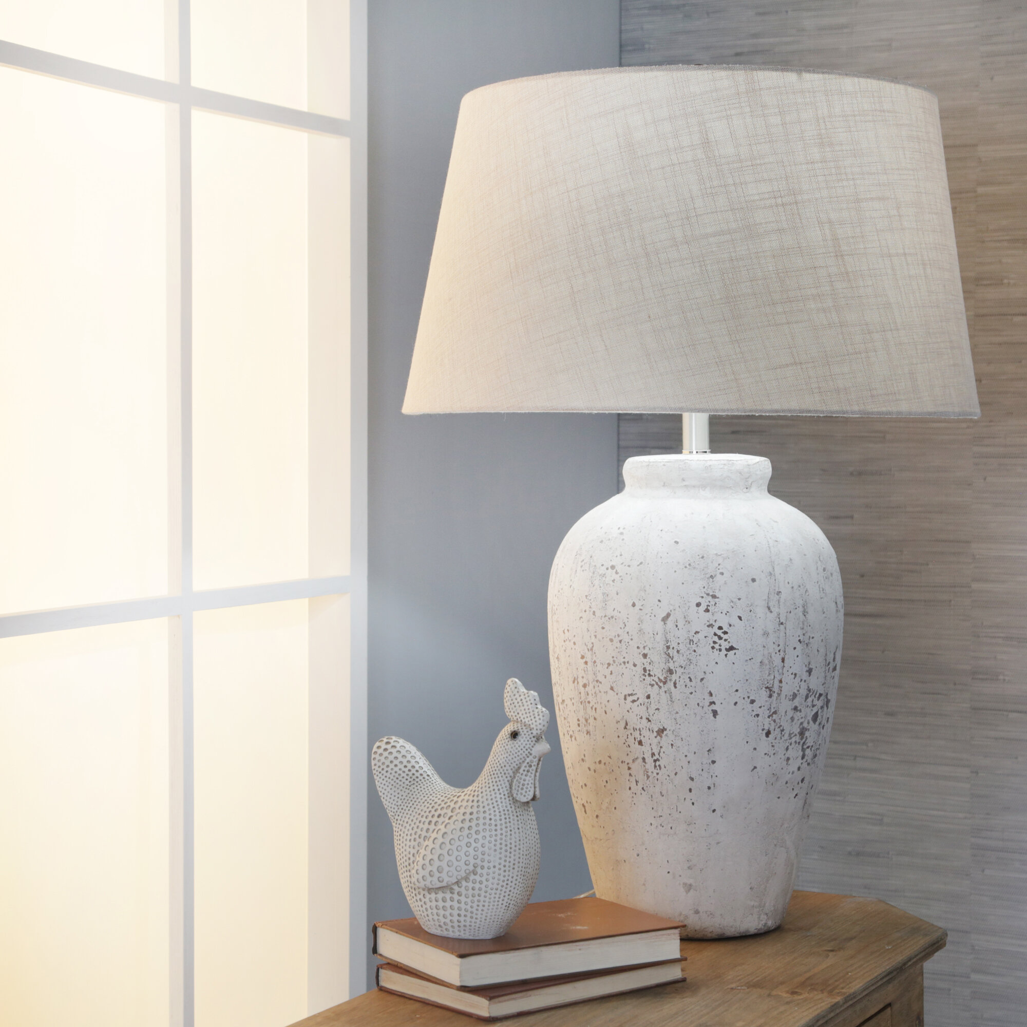 ceramic urn table lamp