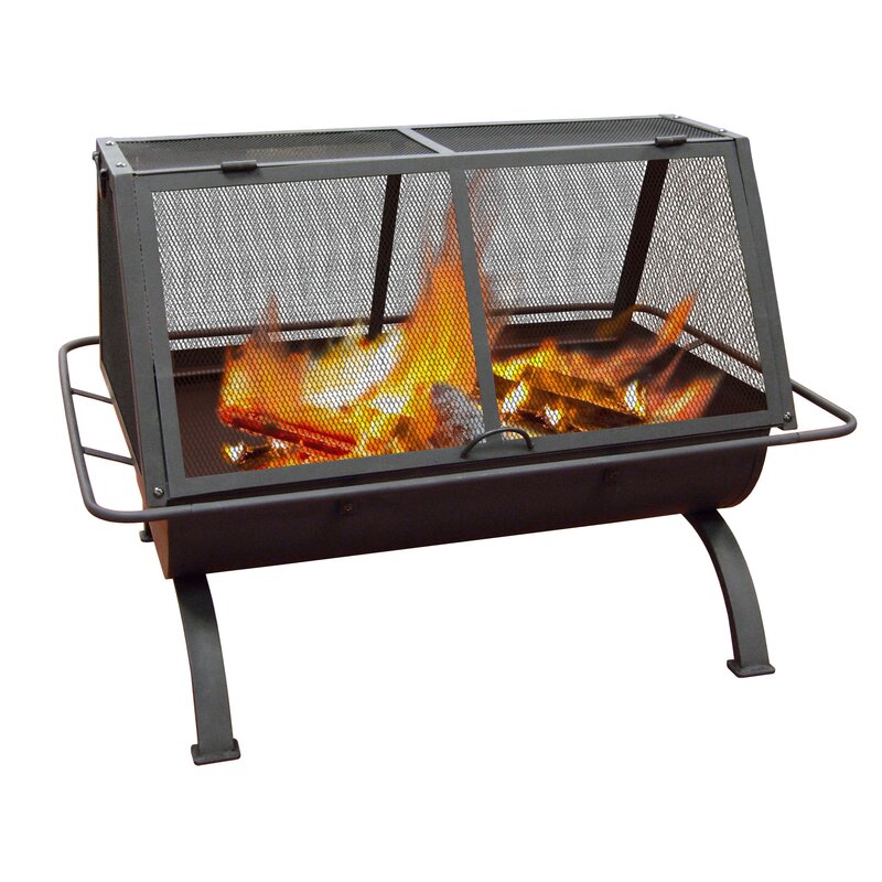 Landmann Northwoods Steel Wood Burning Fire Pit Reviews Wayfair