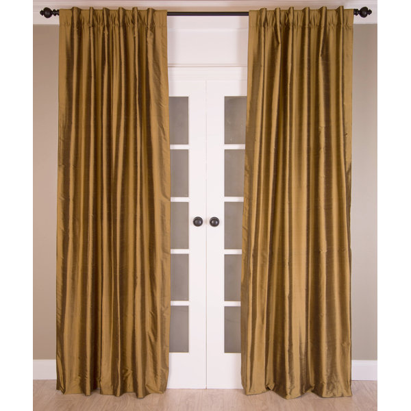 Silk Dupioni Curtains Wayfair