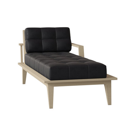 Katsura Chaise Lounge Maria Yee Leg Color Ginger Body Fabric