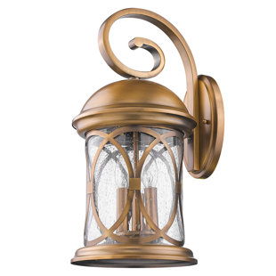 Best Glaucia Elegant 3-Light Outdoor Wall Lantern By Darby Home Co Outdoor Lighting Glaucia Elegant 3-Light Outdoor Wall Lantern By Darby Home Co Outdoor Lighting