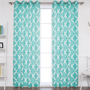 Navy Blue Priscilla Curtains Wayfair