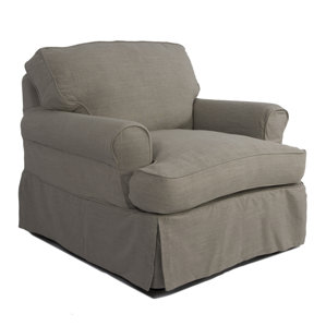 Callie T-Cushion Armchair Slipcover by August Grove