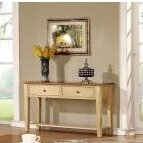 August Grove Sisler 50" Solid Wood Console Table