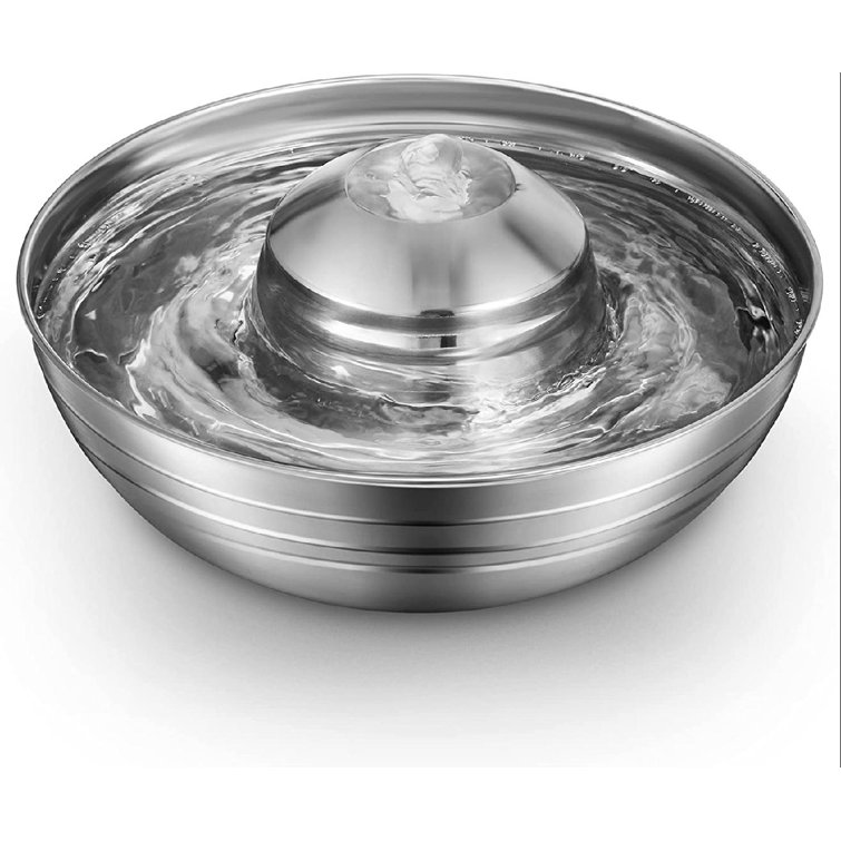 stainless cat fountain