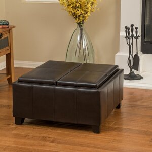 Suber Leather Ottoman