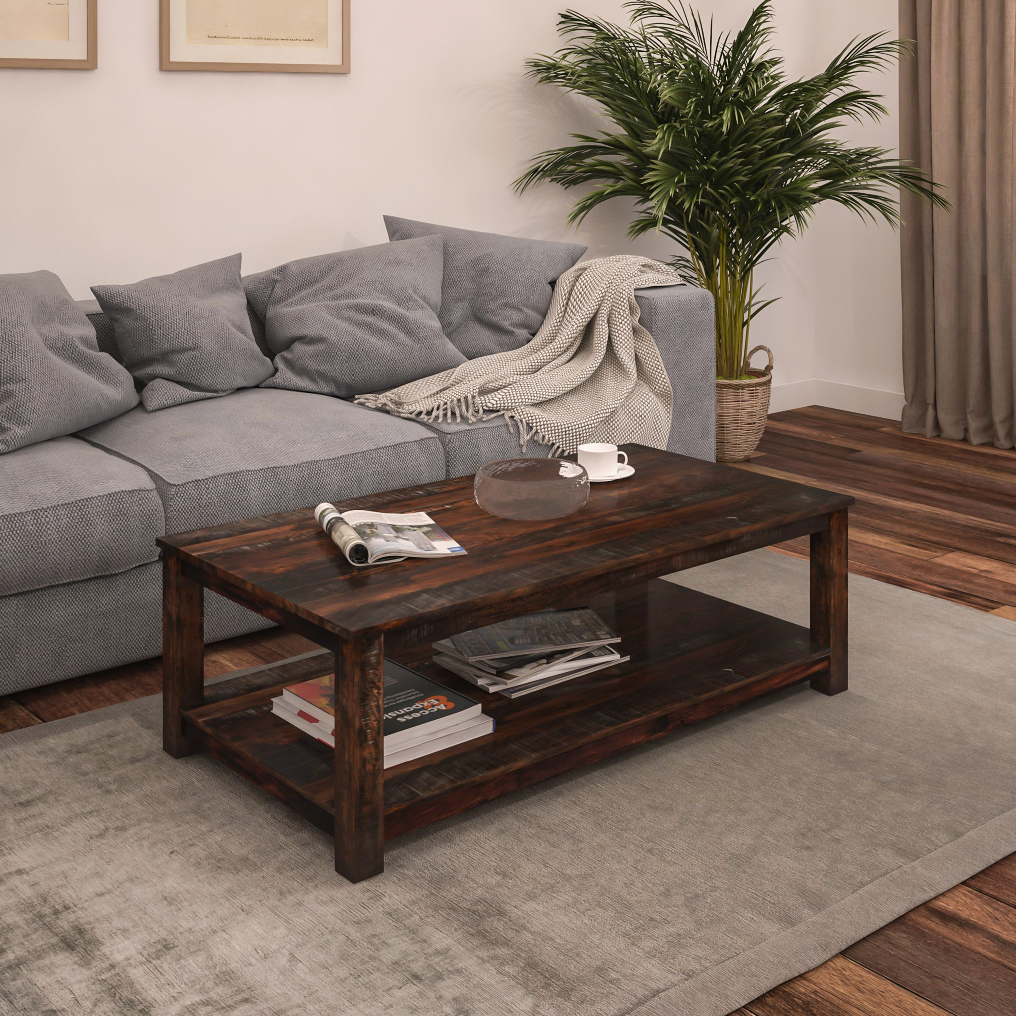 loon peak coffee table set