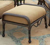Go to store & view more images Jared Ottoman with Cushion by World Menagerie