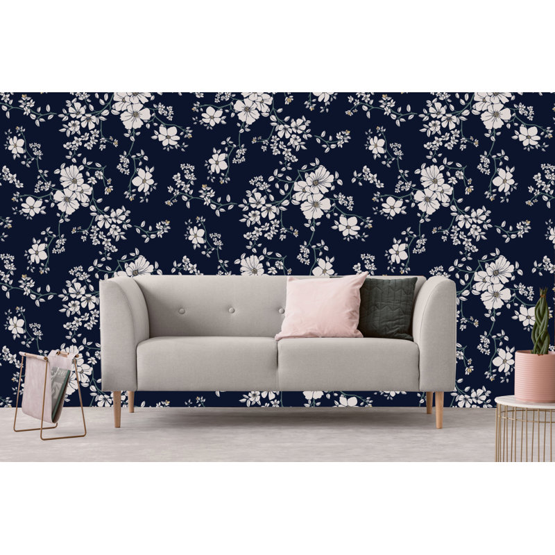 Ebern Designs Quinnipiac Magnolia Flower 10 L X 24 W Peel And