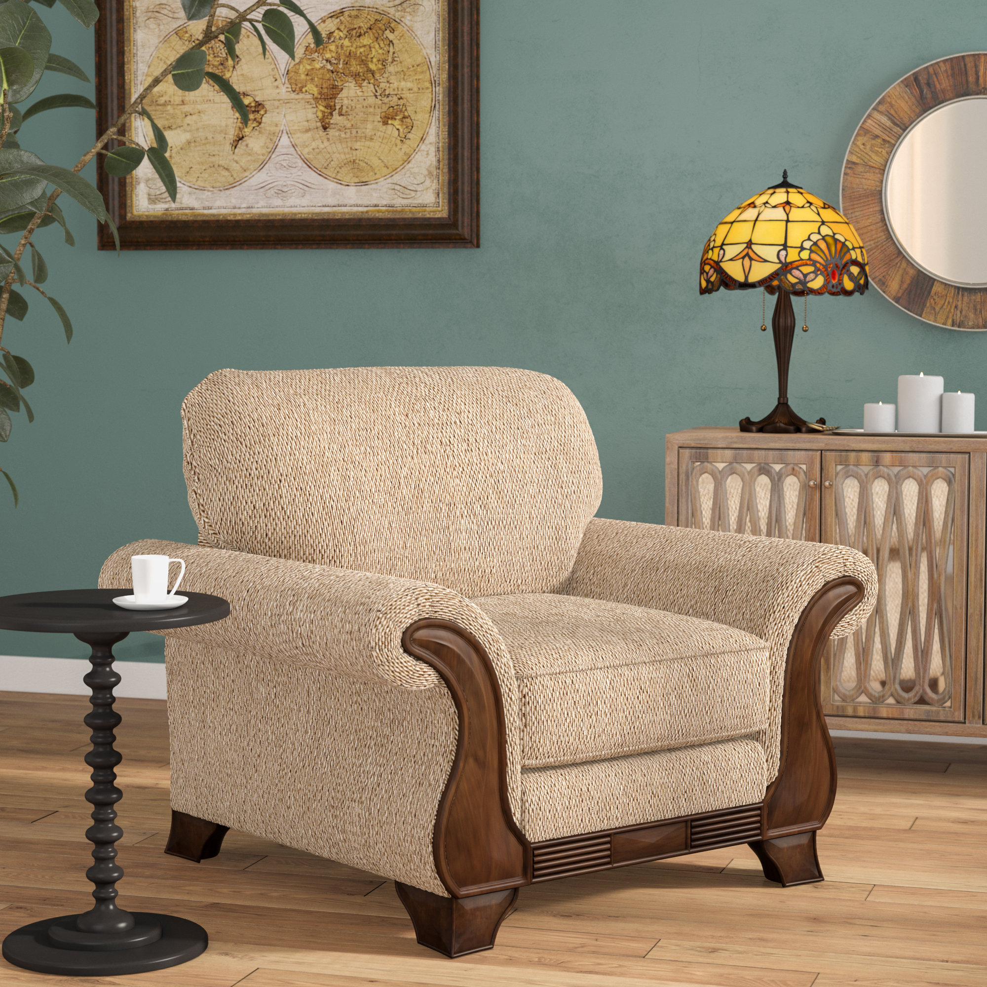 Fleur De Lis Living Stoutland Armchair Reviews Wayfair