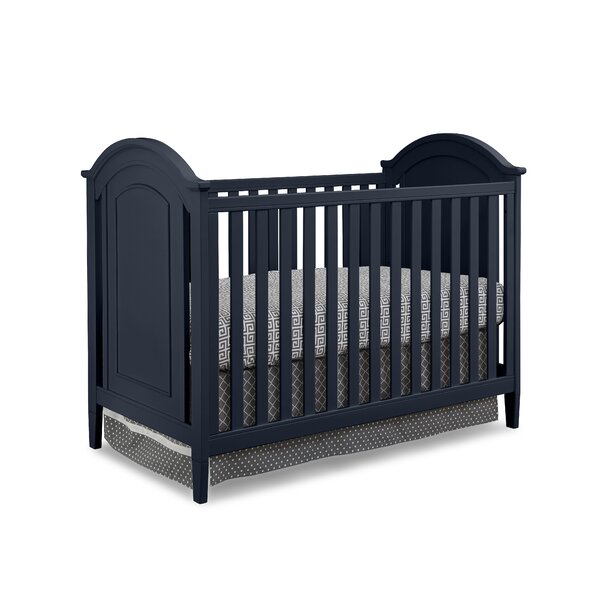 navy blue crib and dresser