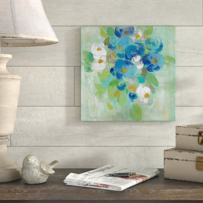 Ophelia Co Spring Aroma Ii White Flowers Acrylic Painting