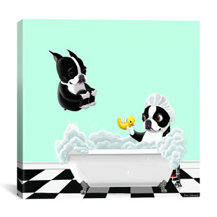 View Bath Time by Brian Rubenacker Graphic Art