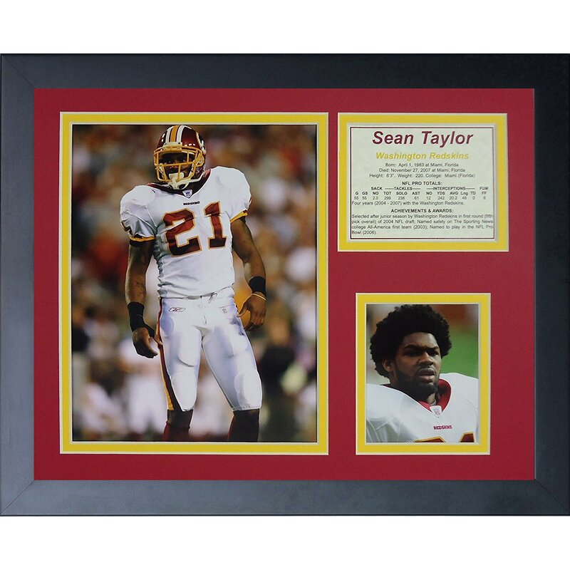 sean taylor autographed jersey