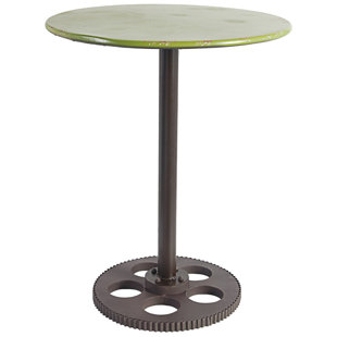 Go to store & view more images Earby Round Metal End Table by Williston Forge