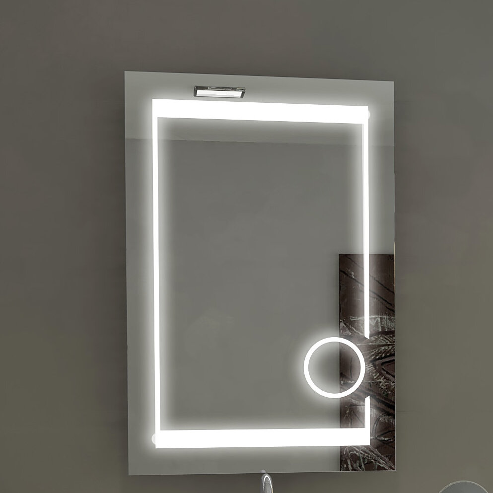 Paris Mirror Aurora Rectangle LED Wall Mirror & Reviews | Wayfair