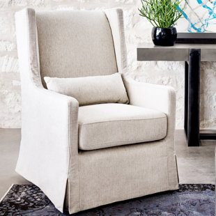 Kay Swivel Wingback chair by Darby Home Co