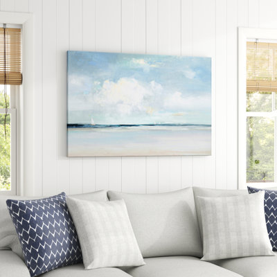 Sand & Stable Summer Breeze - Wrapped Canvas Print & Reviews | Wayfair