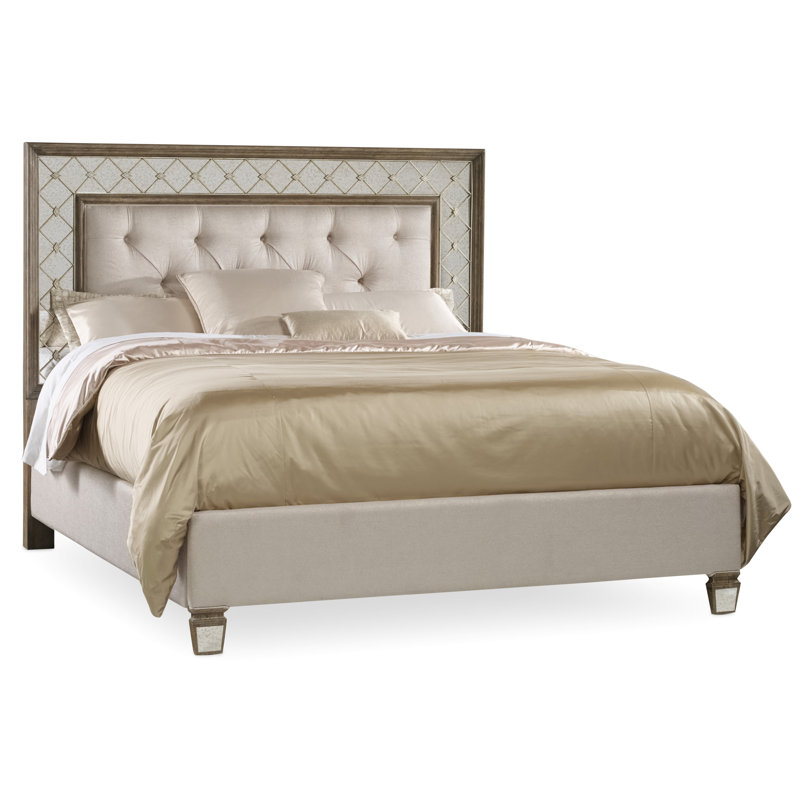 Furniture Sanctuary King And California Mirrored Sanctuary King And California Mirrored Upholstered Headboard