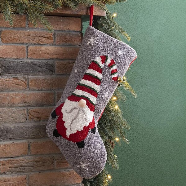 Details about   Handmade Holiday Gnome Christmas Stocking Holder New. 