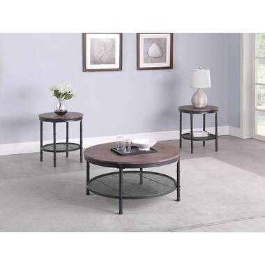 cainsville 3 piece coffee table set