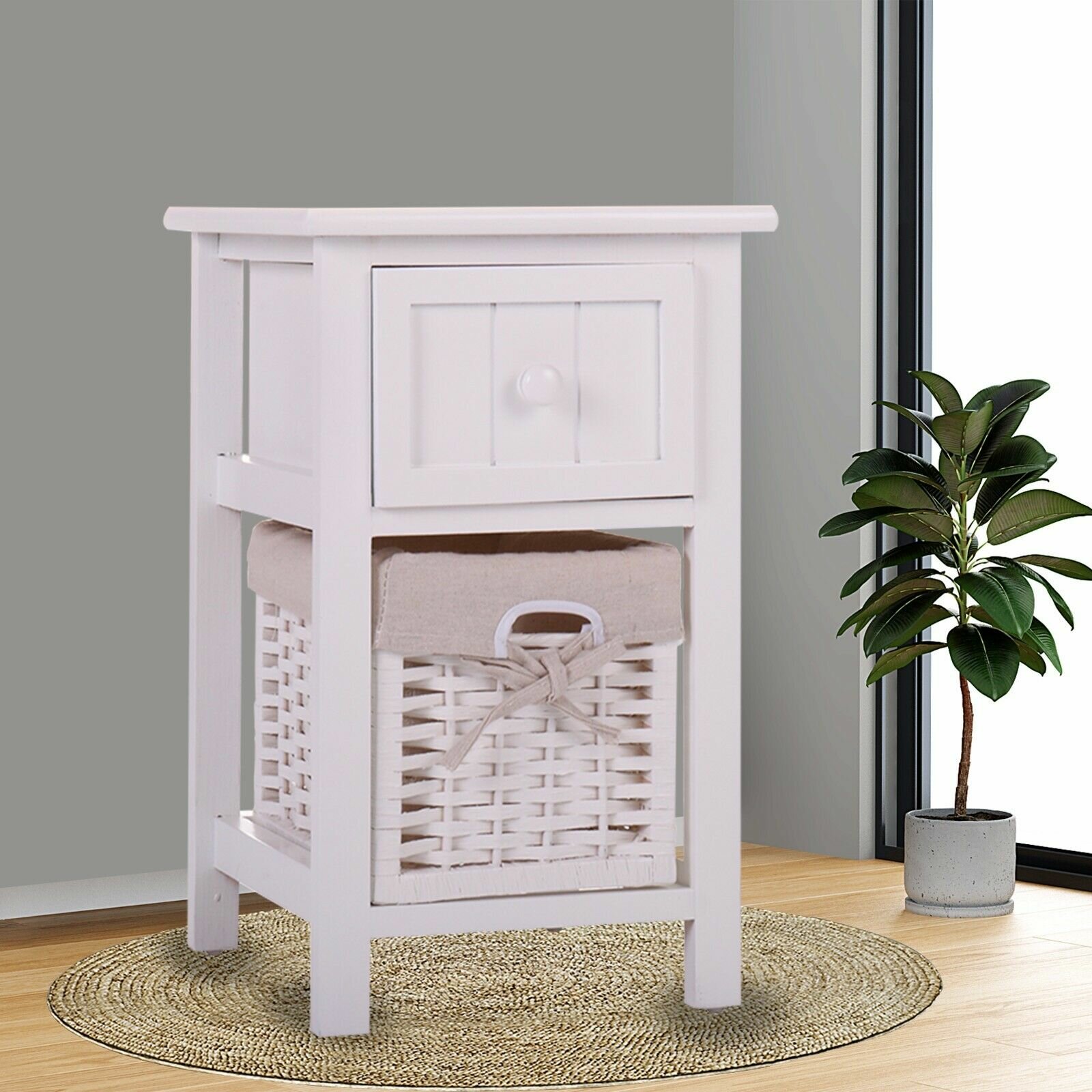 keziah 2 drawer nightstand