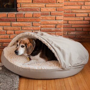 Cozy Cave Hooded Dog Bed