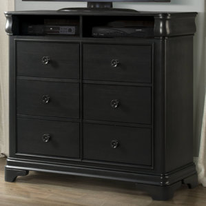 Segars 6 Drawer Media Chest by Three Posts