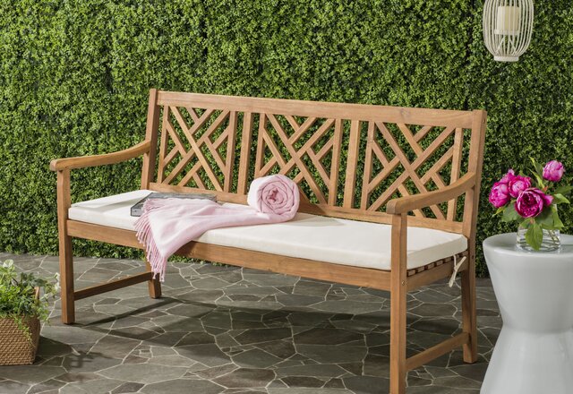 Patio Benches with Cushions