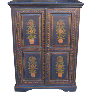 Drehtürenschrank Sankul, 123 cm H x 90 cm B x 36 cm T von Caracella