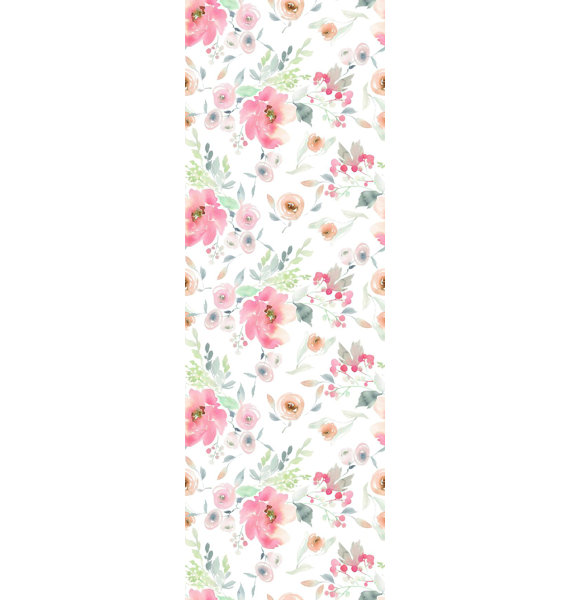 Ophelia Co Weimar Removable Peonies Nursery 8 33 L X 25 W