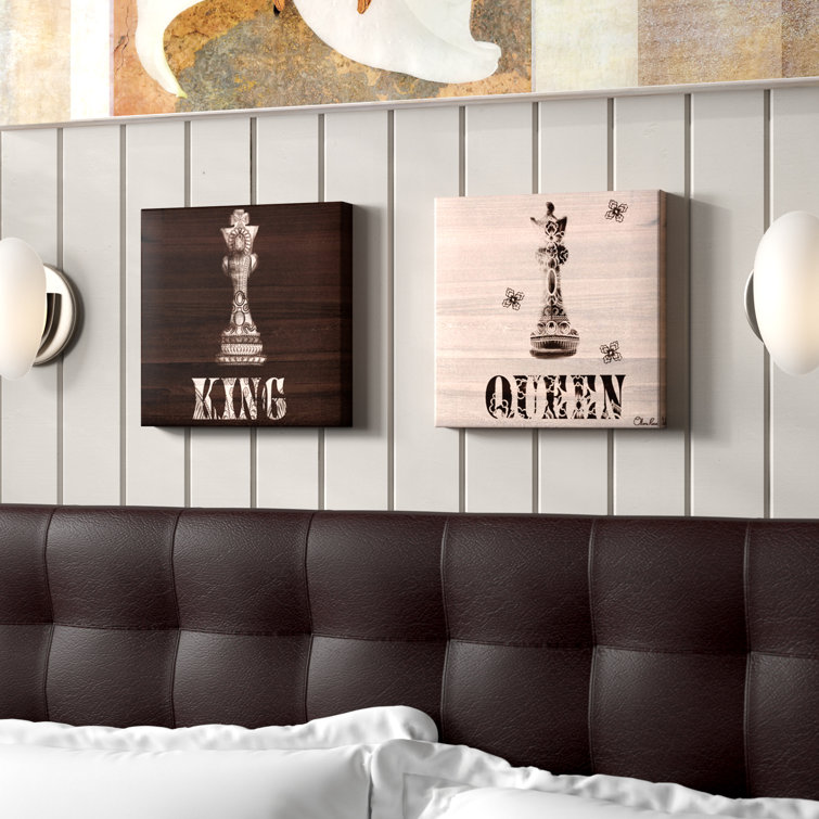 winston porter her king his queen by olivia rose 2 piece set on canvas & reviews wayfair winston porter her king