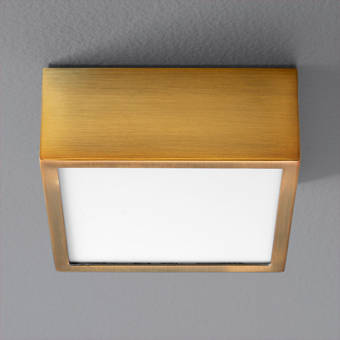 Birch Lane Madge 4 Light 14 Lantern Square Semi Flush Mount Reviews Wayfair