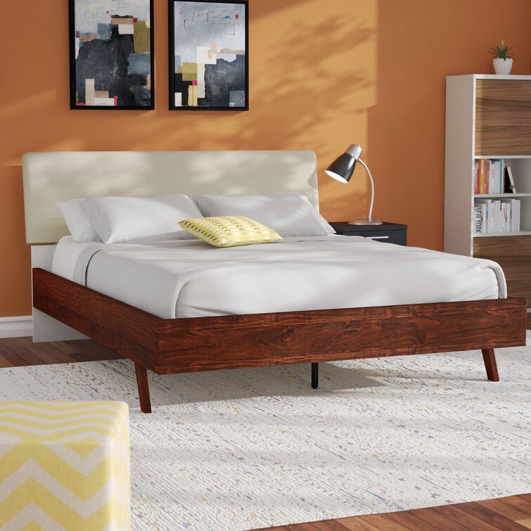 George Oliver Indi Upholstered Bed & Reviews | Wayfair