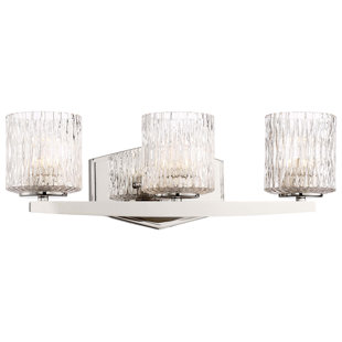 Best Campas 3-Light LED Vanity Light By Orren Ellis Wall Lights Campas 3-Light LED Vanity Light By Orren Ellis Wall Lights