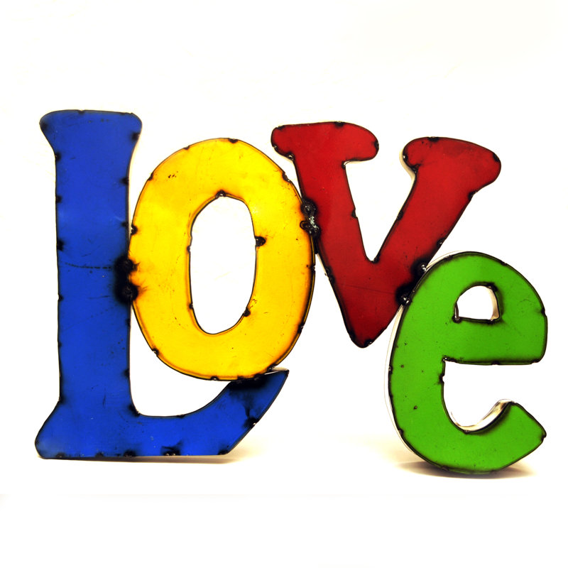 Rustic Arrow Large Love Sign Wall Decor Reviews Wayfair