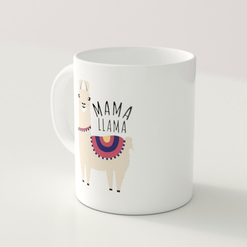 mama llama mug
