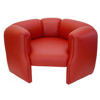 Kettler 50 Wide Armchair Brayden Studio Fabric Cinnabar Faux Leather